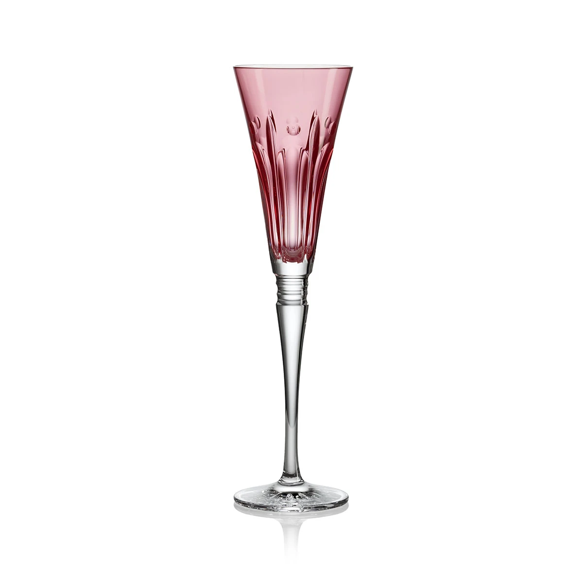 Waterford Crystal 2022 Winter Wonders, Winter Rose Flute, Rose Single 1 Waterford Crystal 2022 Winter Wonders, Winter Rose Flute, Rose Single