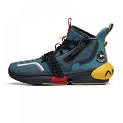 2020 Dragon Ball Super "Trunks" Lovers Anta Basketball Culture Sneakers - Deep Blue/Yellow/Red/Black -Magical Ears Collectibles Shop 112011619 7 1 1