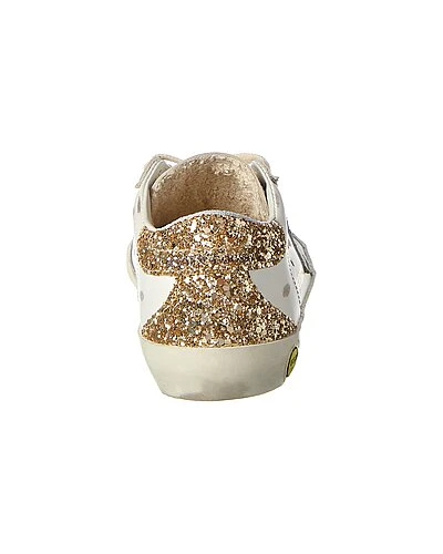 Golden Goose Superstar Leather & Glitter Sneaker Kids 3 Golden Goose Superstar Leather & Glitter Sneaker Kids - Image 3