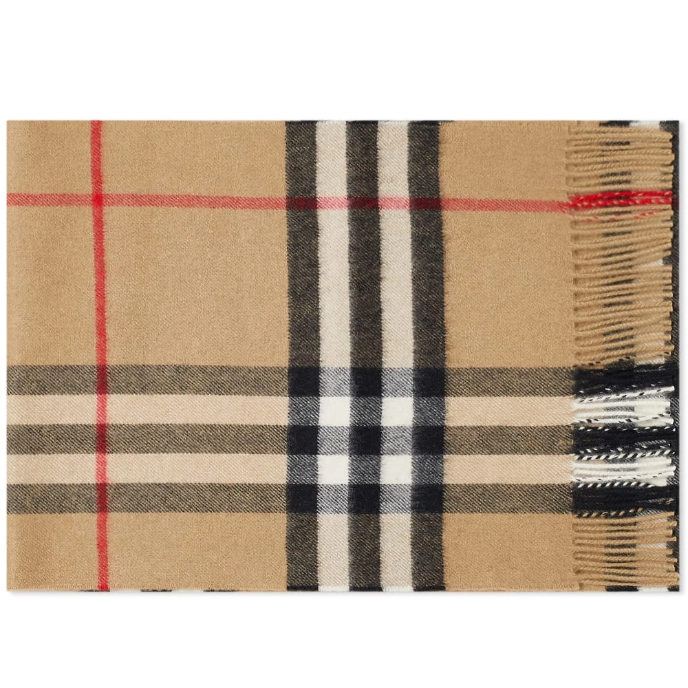 Burberry Vintage Check Cashmere Scarf 1 Burberry Vintage Check Cashmere Scarf