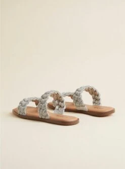 Braided Embellished Double Band Sandal (WW) -Magical Ears Collectibles Shop 19525896 00009 av2