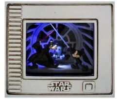 Disney Gallery Of Light - Star Wars - Jedi Mickey, Darth Goofy, Stitch