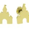Disney Earrings - Castle - Gold