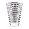 Baccarat Crystal, Eye Oval 9 1/4" Vase, Clear