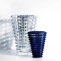 Baccarat Crystal, Eye Oval 9 1/4" Vase, Clear -Magical Ears Collectibles Shop 2103568B a4