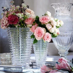 Baccarat Crystal, Eye Oval 9 1/4" Vase, Clear -Magical Ears Collectibles Shop 2103568B a5