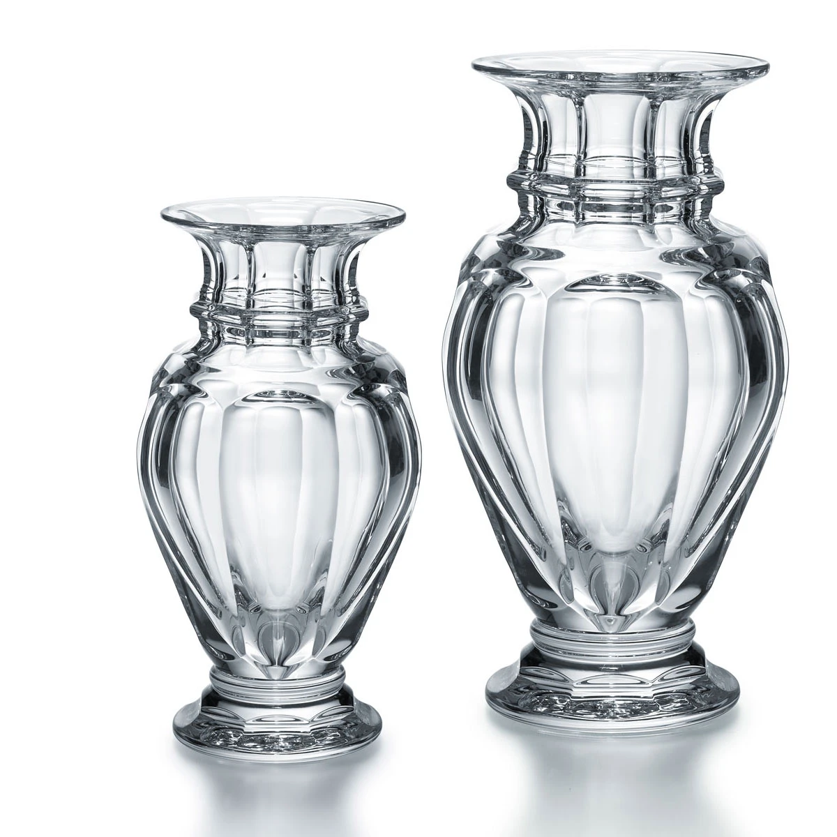 Baccarat Crystal, Harcourt 12.5" Baluster Vase, Clear 2 Baccarat Crystal, Harcourt 12.5" Baluster Vase, Clear - Image 2