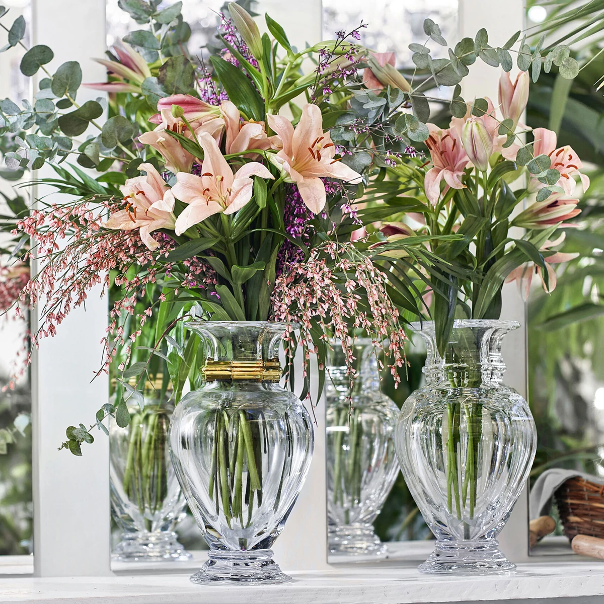 Baccarat Crystal, Harcourt 12.5" Baluster Vase, Clear 3 Baccarat Crystal, Harcourt 12.5" Baluster Vase, Clear - Image 3