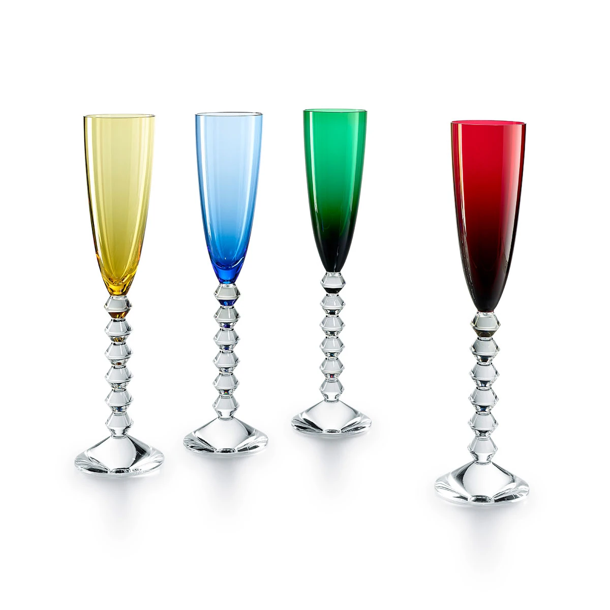 Baccarat Vega Flutissimo Toasting Flutes Set Of Four 1 Baccarat Vega Flutissimo Toasting Flutes Set Of Four