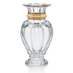 Baccarat Harcourt Baluster 12.5" Vase, Gold