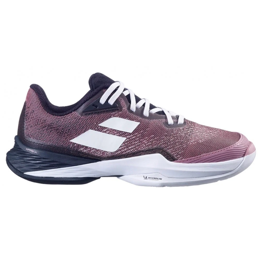Babolat Women's Jet Mach 3 All Court Tennis Shoes - Pink/Black 1 Babolat Women's Jet Mach 3 All Court Tennis Shoes - Pink/Black
