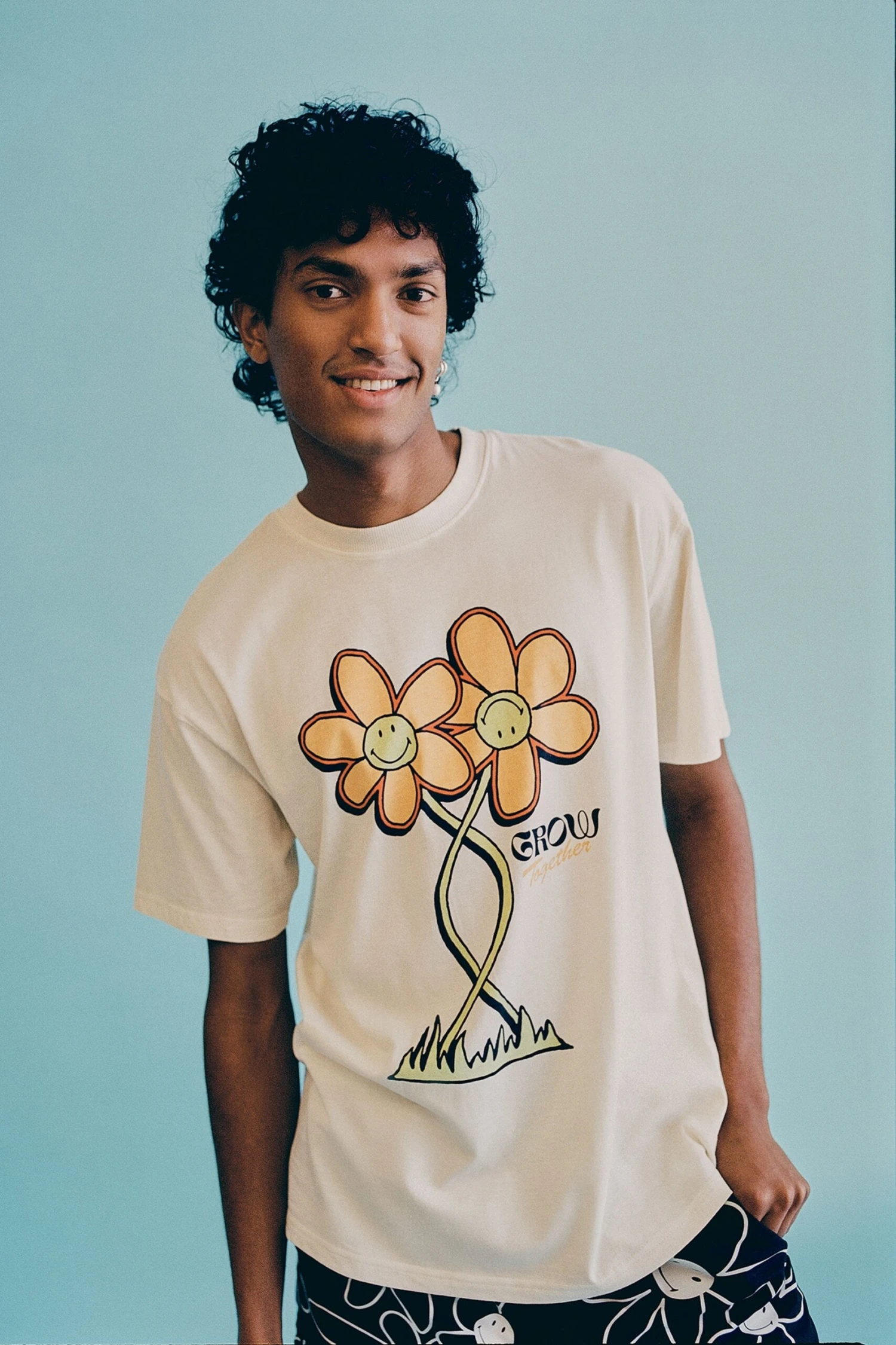 Smiley Loose Fit T-Shirt 1 Smiley Loose Fit T-Shirt