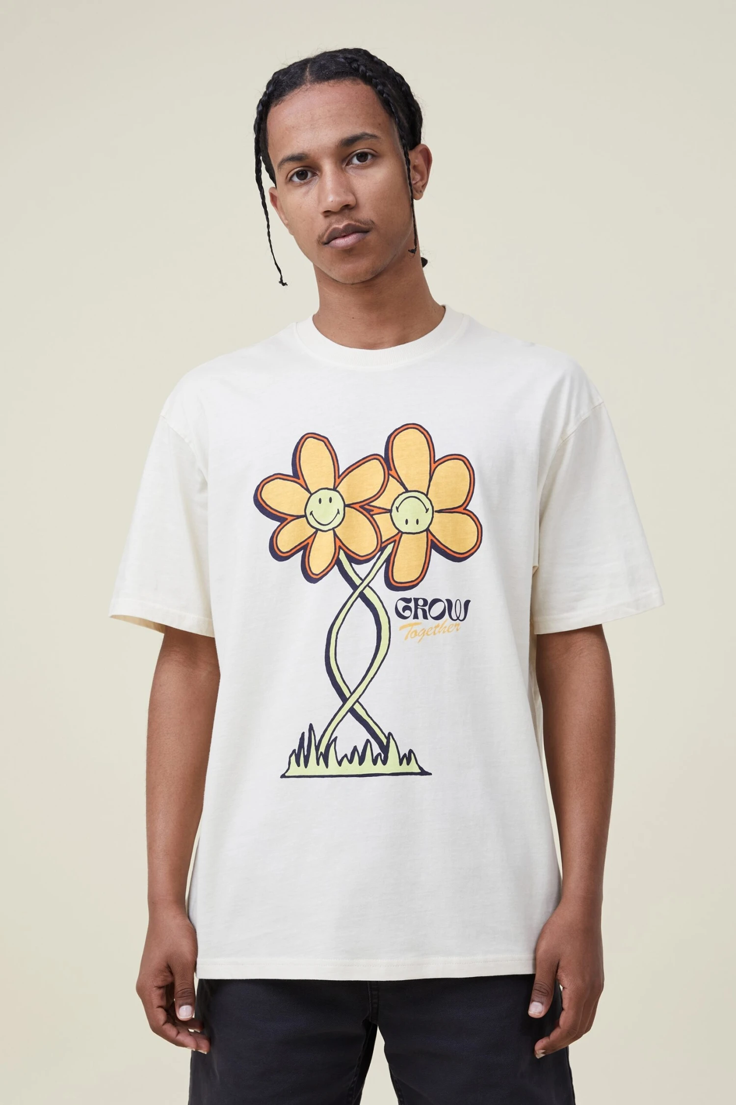 Smiley Loose Fit T-Shirt 5 Smiley Loose Fit T-Shirt - Image 5