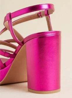 Strappy Platform Heeled Sandal (WW) 11 Strappy Platform Heeled Sandal (WW) -Magical Ears Collectibles Shop 40045367 02795 av5