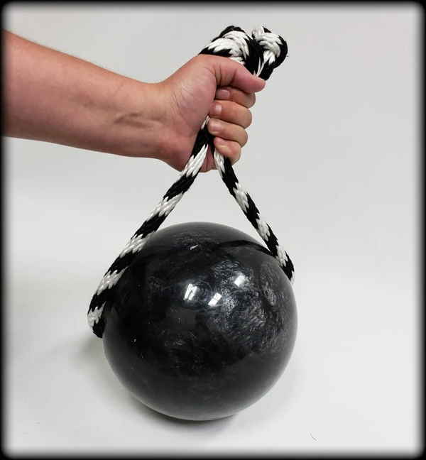 Muscle Building & Exercise Dog Ball W/ Rope 3 Muscle Building & Exercise Dog Ball W/ Rope - Image 3