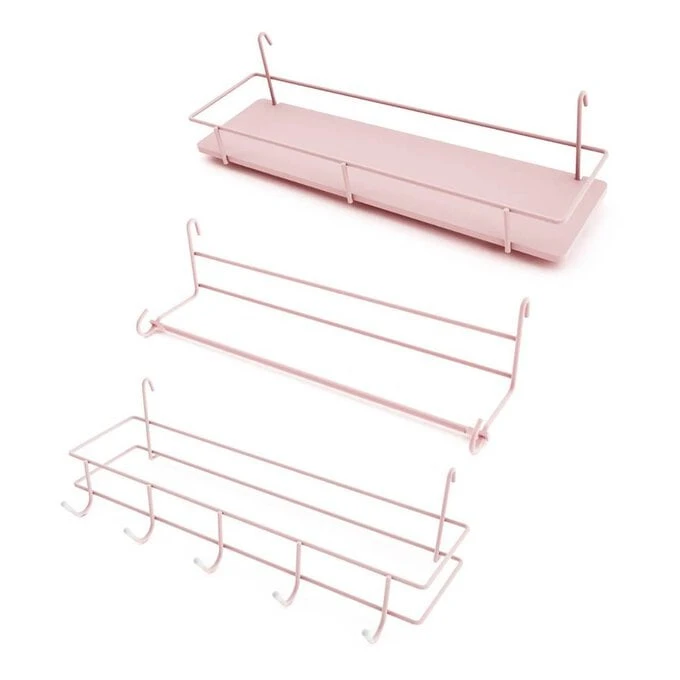 Blush Pink Trolley Accessories 3 Pack 1 Blush Pink Trolley Accessories 3 Pack