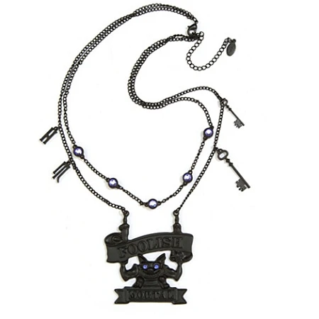 Disney Necklace - The Haunted Mansion - Foolish Mortal 1 Disney Necklace - The Haunted Mansion - Foolish Mortal