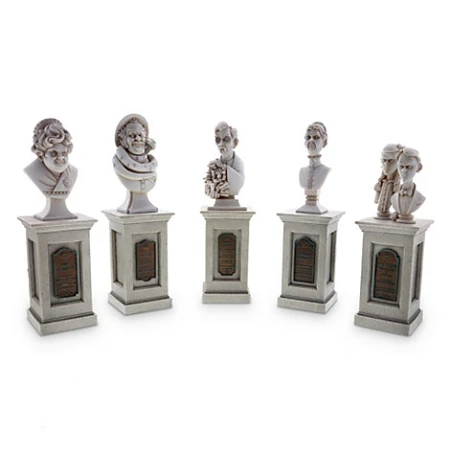 Disney Figurine Set - The Haunted Mansion Pillar Bust Set 1 Disney Figurine Set - The Haunted Mansion Pillar Bust Set