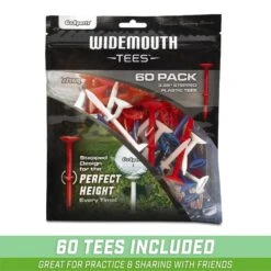 GoSports 3.25" Widemouth Stepped Plastic Golf Tees 13 GoSports 3.25" Widemouth Stepped Plastic Golf Tees -Magical Ears Collectibles Shop GOLF TEES WMSTEP 60 RWB Included 2594499a 3c20 48af 96c5 bc569092bd67