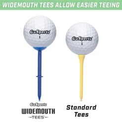 GoSports 3.25" Widemouth Stepped Plastic Golf Tees 12 GoSports 3.25" Widemouth Stepped Plastic Golf Tees -Magical Ears Collectibles Shop GOLF TEES WMSTEP 60 RWB VsRegularcopy