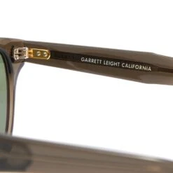 Garrett Leight Ace Sunglasses 6 Garrett Leight Ace Sunglasses -Magical Ears Collectibles Shop Garret Leight Ace Sunglasses Black Glass Semi Pure G15 2081 47 BLGL SFPG15 3 1