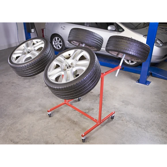 Alloy Wheel Painting/Repair Stand - 4 Wheel Capacity 3 Alloy Wheel Painting/Repair Stand - 4 Wheel Capacity - Image 3
