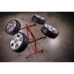 Alloy Wheel Painting/Repair Stand - 4 Wheel Capacity 10 Alloy Wheel Painting/Repair Stand - 4 Wheel Capacity -Magical Ears Collectibles Shop MK71 ACT IN SITU PIC3 DFC0265231