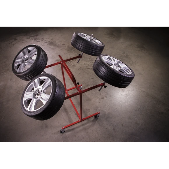 Alloy Wheel Painting/Repair Stand - 4 Wheel Capacity 5 Alloy Wheel Painting/Repair Stand - 4 Wheel Capacity - Image 5