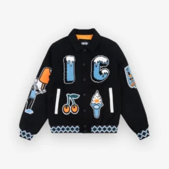 Ice Cream Eugene Jacket Toast Black