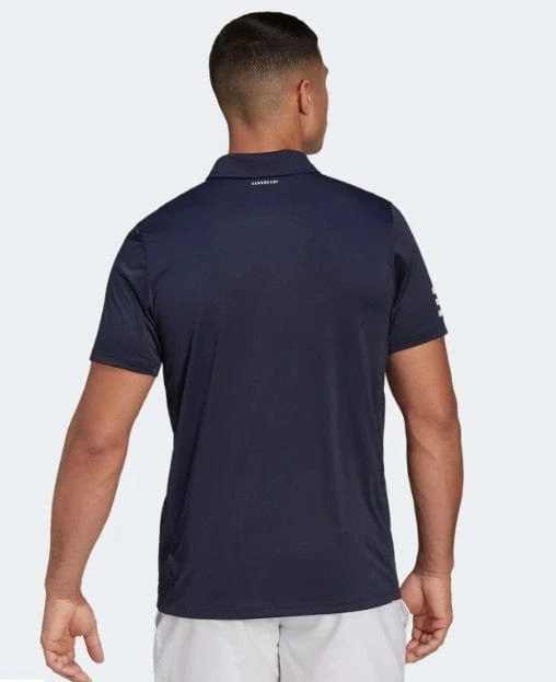 Men's Adidas Club Tennis 3-Stripes Polo Shirt 5 Men's Adidas Club Tennis 3-Stripes Polo Shirt - Image 5