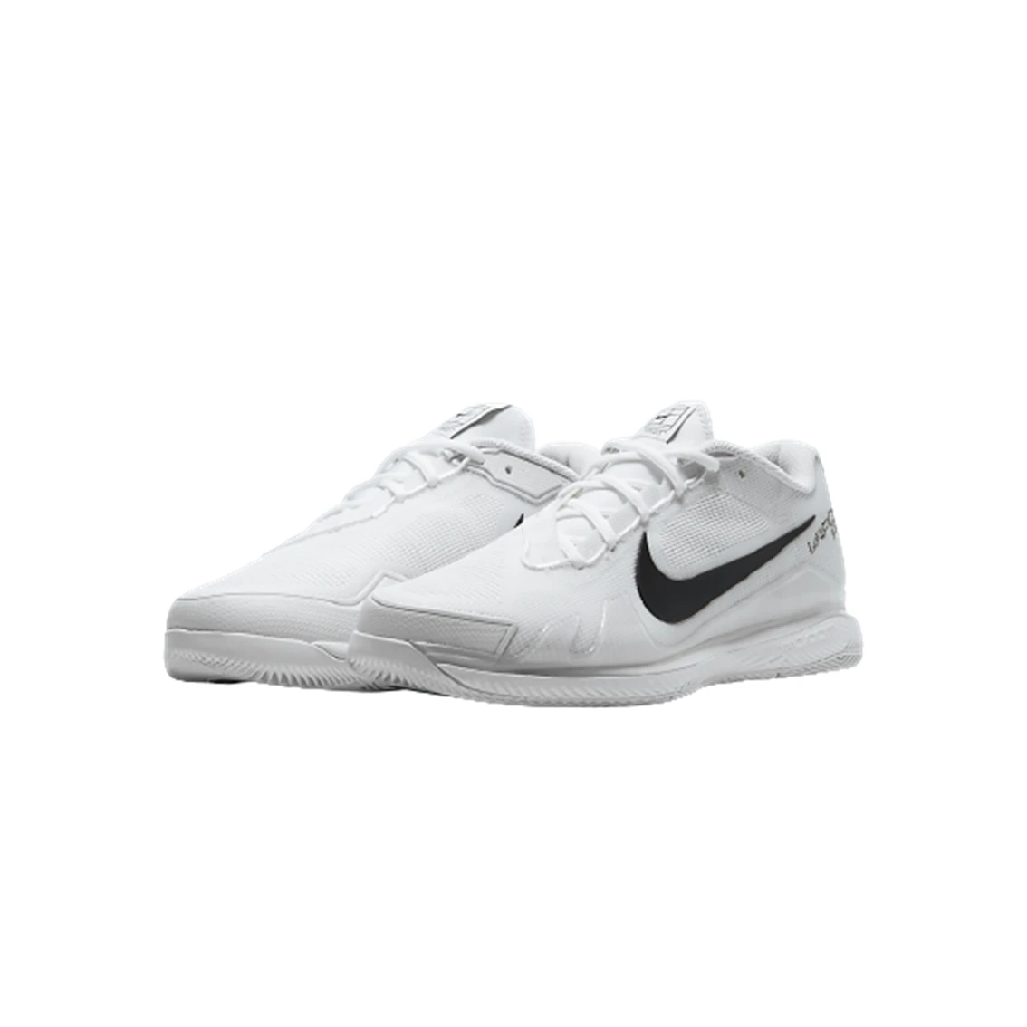 Nike Air Zoom Vapor Pro Hard Court White/Black Men's Tennis Shoes 5 Nike Air Zoom Vapor Pro Hard Court White/Black Men's Tennis Shoes - Image 5