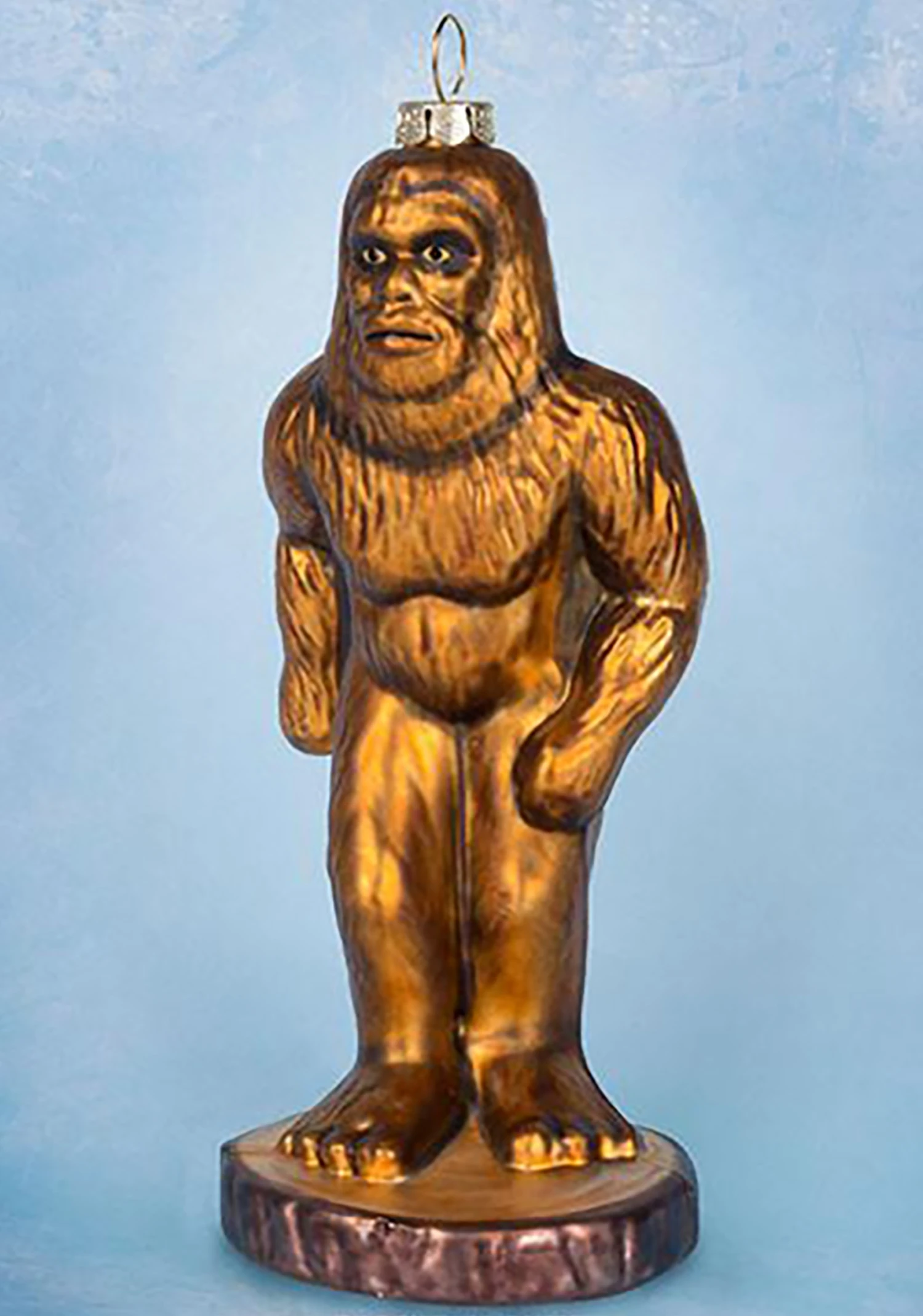 Bigfoot Glass Ornament From Archie McPhee 2 Bigfoot Glass Ornament From Archie McPhee - Image 2