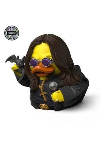 Black Sabbath Ozzy TUBZZ Cosplaying Collectible Duck 1 Black Sabbath Ozzy TUBZZ Cosplaying Collectible Duck