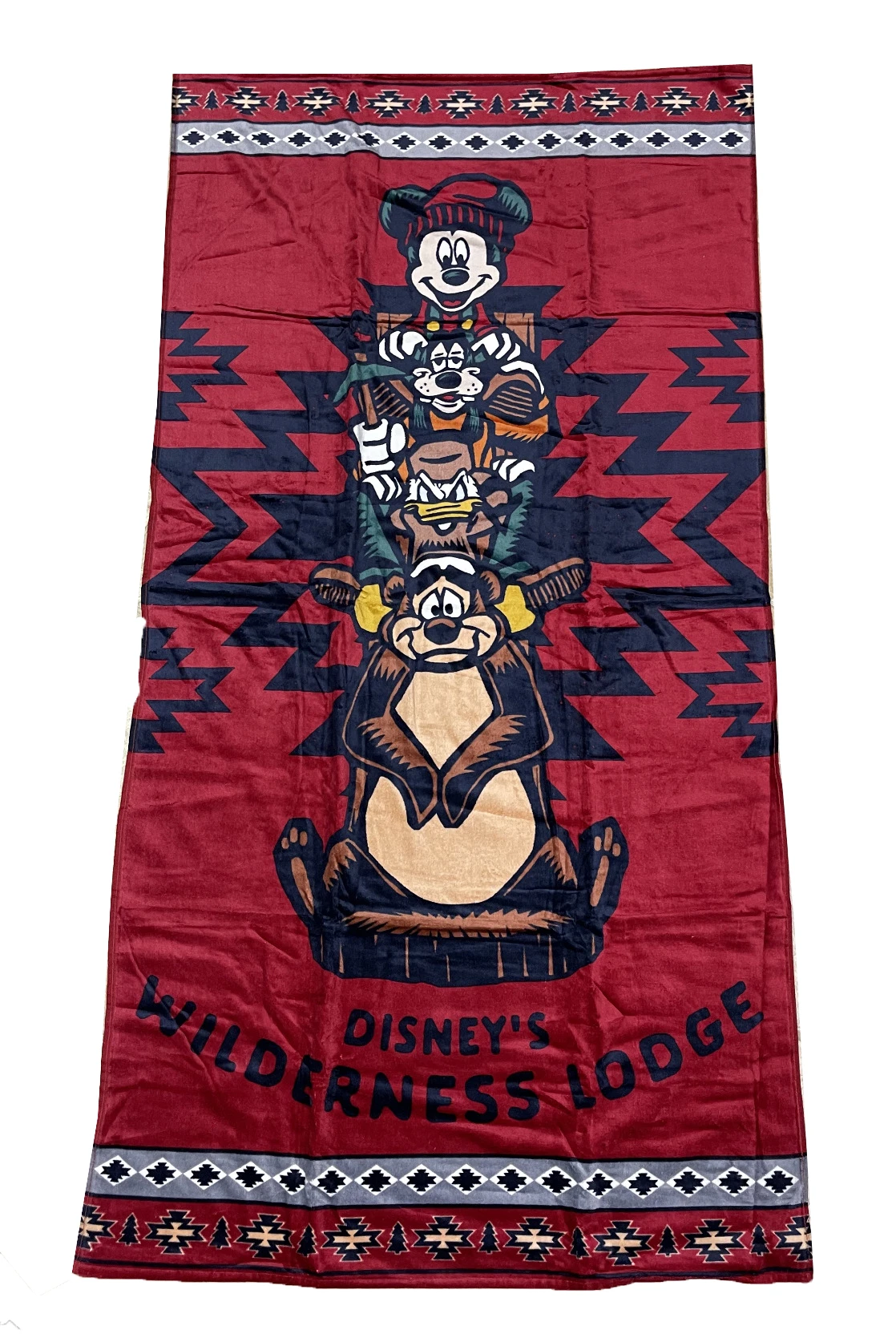 Disney Beach Towel - Wilderness Lodge Resort - Totem Pole 1 Disney Beach Towel - Wilderness Lodge Resort - Totem Pole