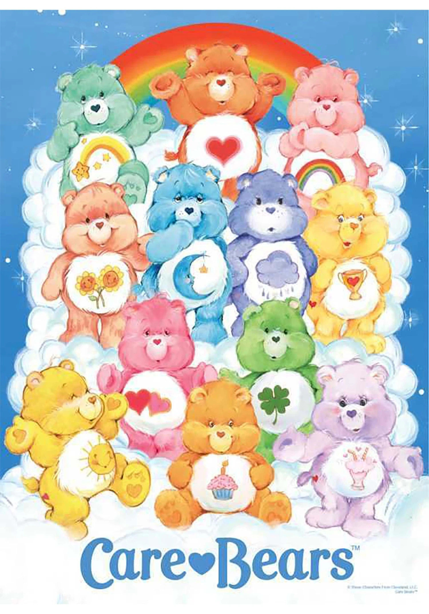 Care Bears 40th Anniversary Collage 1000 Piece Puzzle 3 Care Bears 40th Anniversary Collage 1000 Piece Puzzle - Image 3
