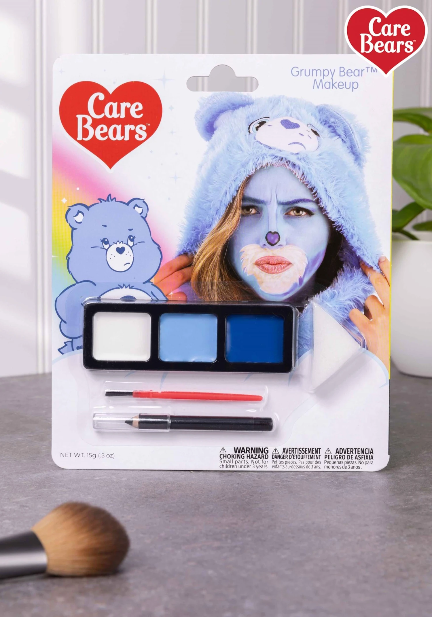 Care Bears Grumpy Bear Costume Makeup Kit 1 Care Bears Grumpy Bear Costume Makeup Kit