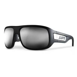 Lift Matte Black Bold Safety Glasses With Silver Revo Lens EBD-15MKSR