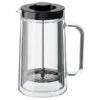 EGENTLIG French Press Coffee Maker - Double-walled/clear Glass 30 Oz