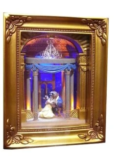 Disney Gallery Of Light - Beauty And The Beast Dancing By Olszewski