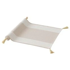 GOKVÄLLÅ Table Runner - Beige 16x55 "