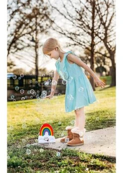 Rainbow Bubble Machine -Magical Ears Collectibles Shop good banana rainbow bubble machine 3