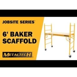 Metaltech Jobsite Series 6' Baker Scaffold I-CISC