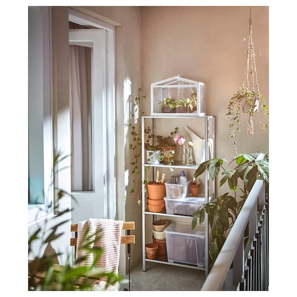 HYLLIS Shelf Unit - Indoor/outdoor 23 5/8x10 5/8x55 1/8 " 4 HYLLIS Shelf Unit - Indoor/outdoor 23 5/8x10 5/8x55 1/8 " - Image 4