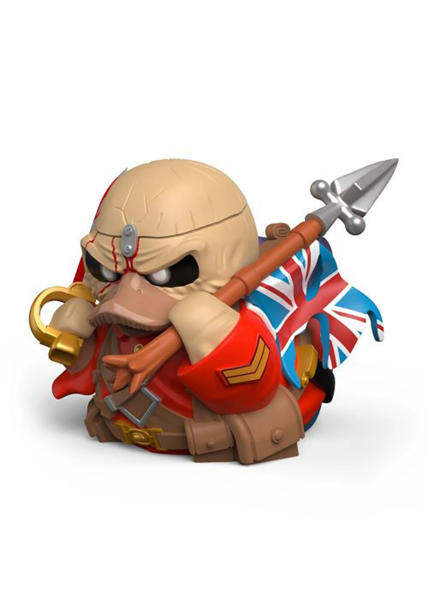 Iron Maiden Eddie The Trooper TUBBZ Collectible Cosplaying Duck 1 Iron Maiden Eddie The Trooper TUBBZ Collectible Cosplaying Duck