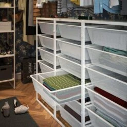 JONAXEL Storage Combination - White 19 5/8x20 1/8x41 " -Magical Ears Collectibles Shop jonaxel storage combination white 0745094 pe743551 s5