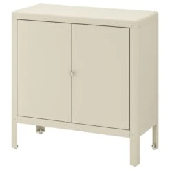 KOLBJÖRN Cabinet, Indoor/outdoor - Beige 31 1/2x31 7/8 "