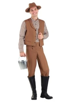 Western Pioneer Costume For Men