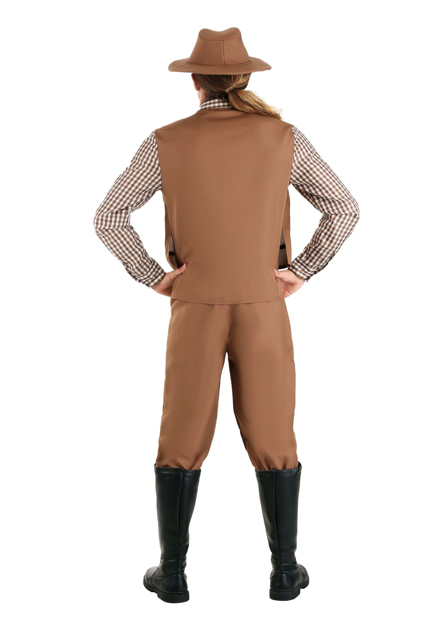 Western Pioneer Costume For Men 2 Western Pioneer Costume For Men - Image 2