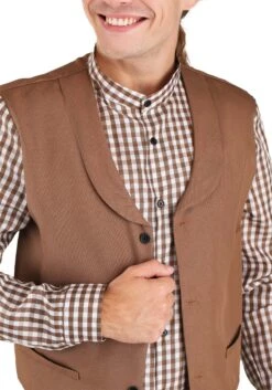 Western Pioneer Costume For Men 8 Western Pioneer Costume For Men -Magical Ears Collectibles Shop mens western pioneer costume alt 3