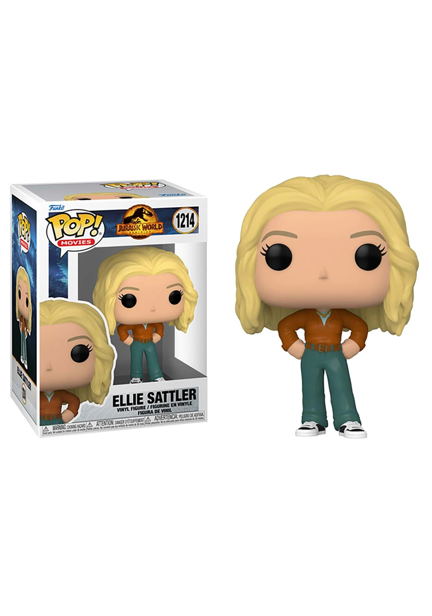 POP! Movies: Jurassic World Dominion - Ellie Sattler Vinyl Figure 1 POP! Movies: Jurassic World Dominion - Ellie Sattler Vinyl Figure